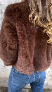 Dames Elegante Faux Fur Jas | Banou