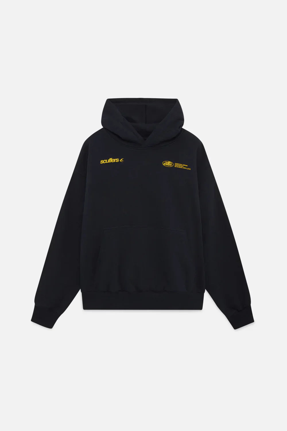 Dames Hoodie Ruimvallend met Opdruk | Solange