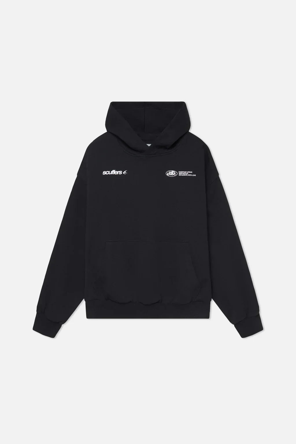Dames Hoodie Ruimvallend met Opdruk | Solange