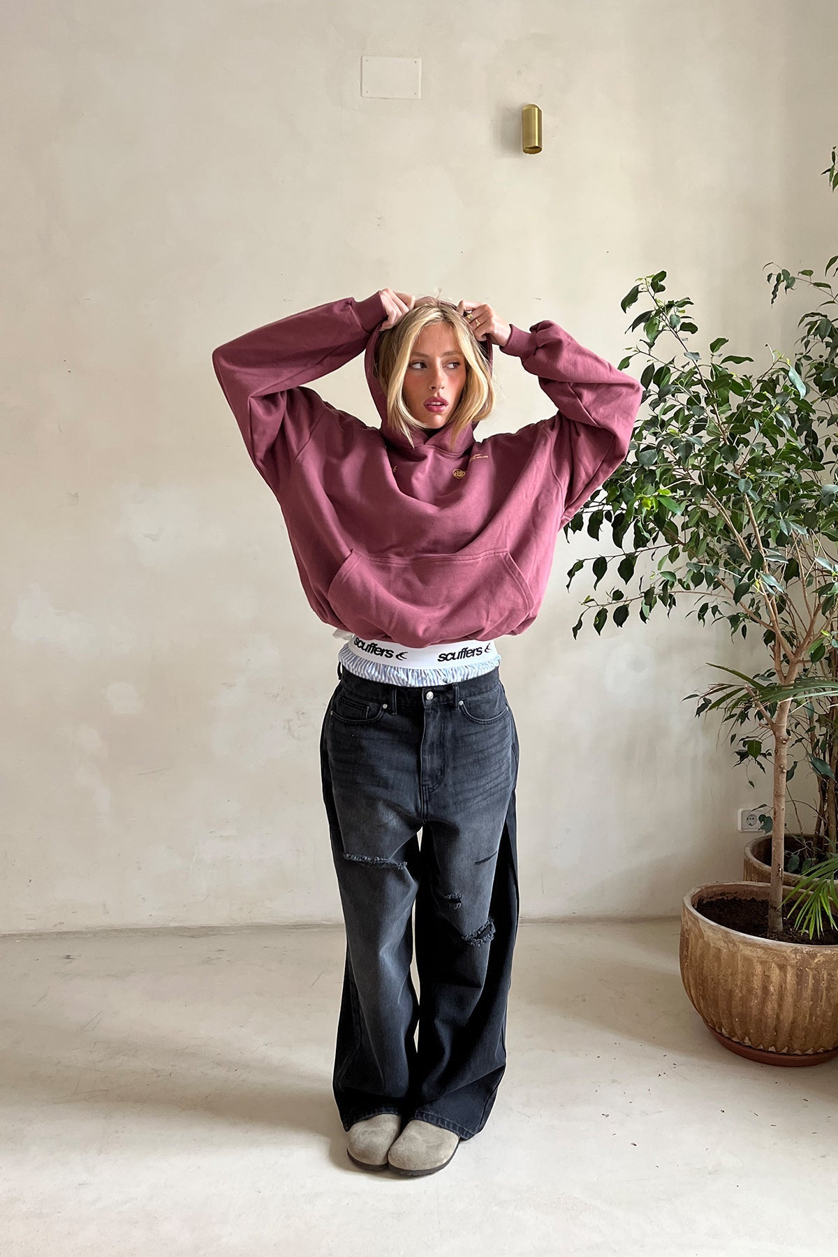 Dames Luxe hoodie | Ontspannen fit, ultiem comfort & self-care feeling | Solange