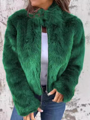 Dames Elegante Faux Fur Jas | Banou