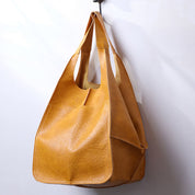Dames Oversized Faux Leren Vintage Schoudertas | Lara