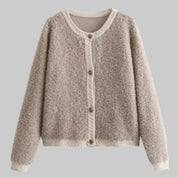 Dames Zacht Vest met Knoopsluiting | Rachel