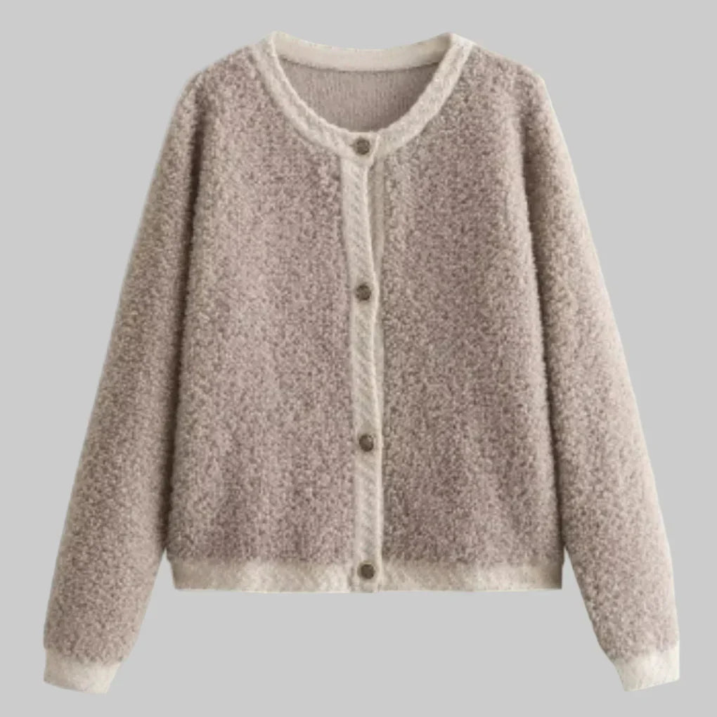Dames Zacht Vest met Knoopsluiting | Rachel