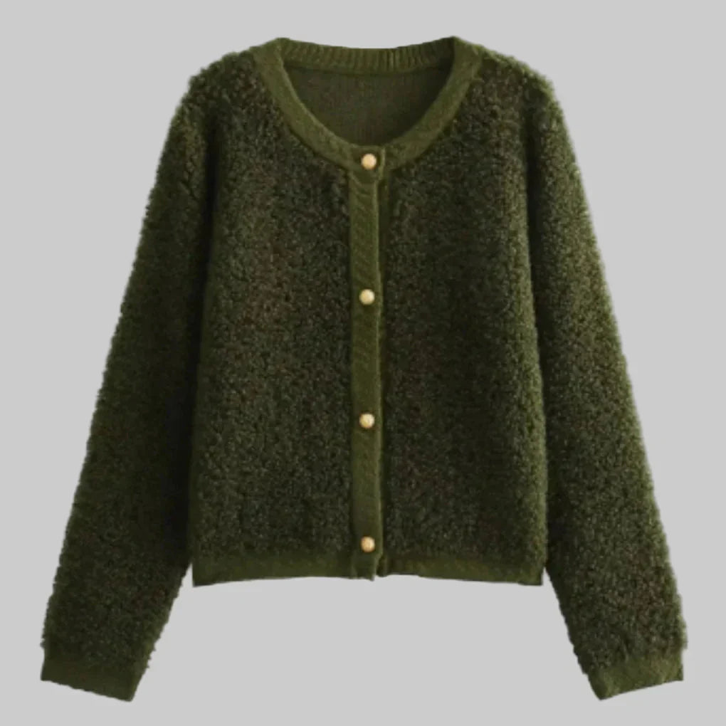 Dames Zacht Vest met Knoopsluiting | Rachel