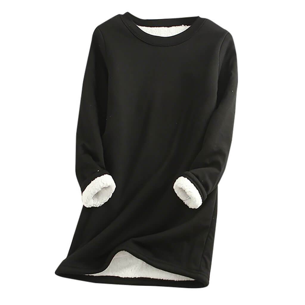 Dames Warme Trui met Fleece Voering | Sandy