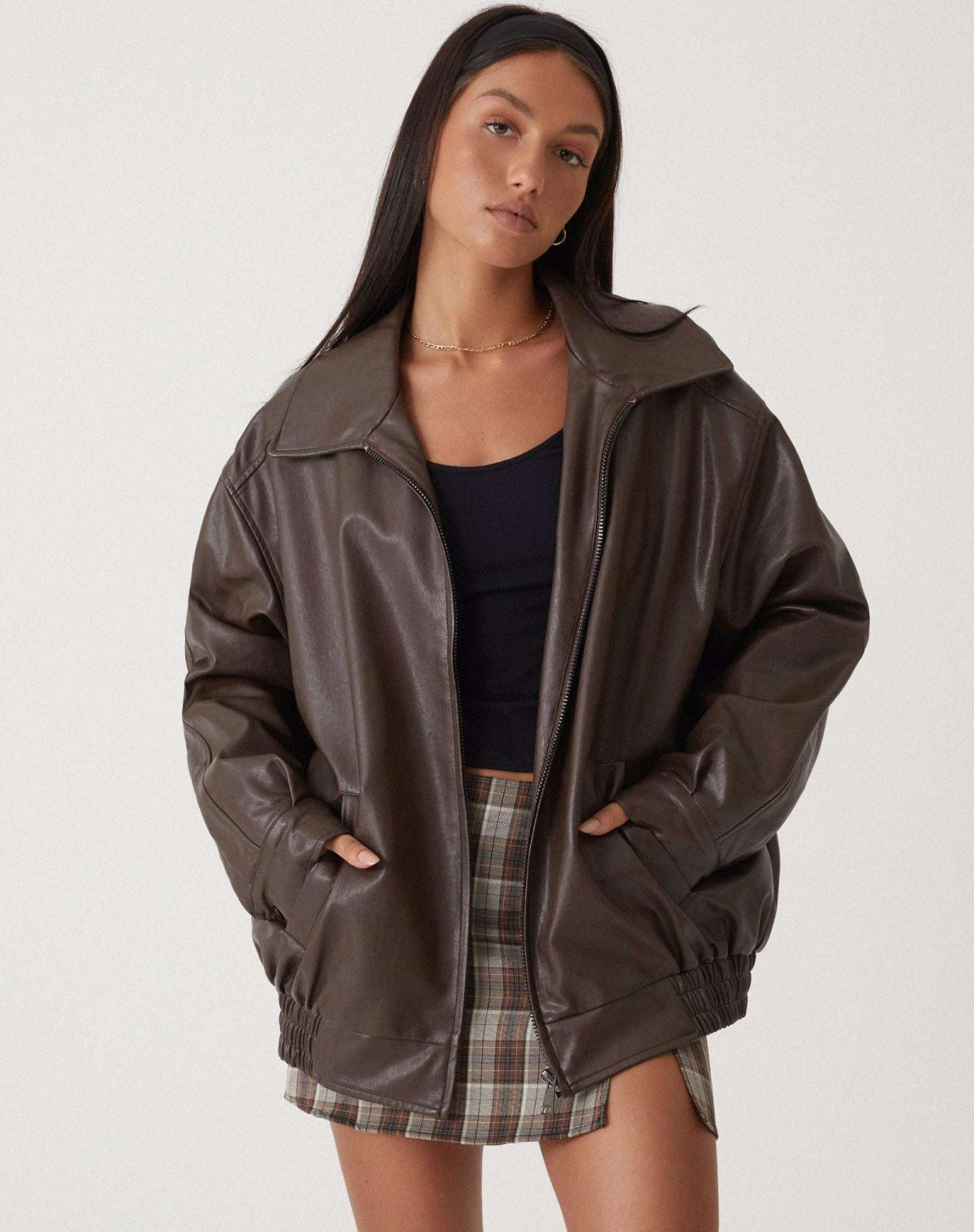Dames Oversized Bomberjack | Baszya