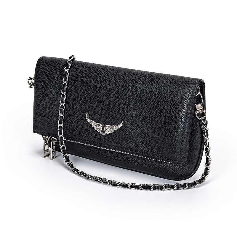 Dames Luxe Clutch met Ketting en Praktische Indeling | Luba
